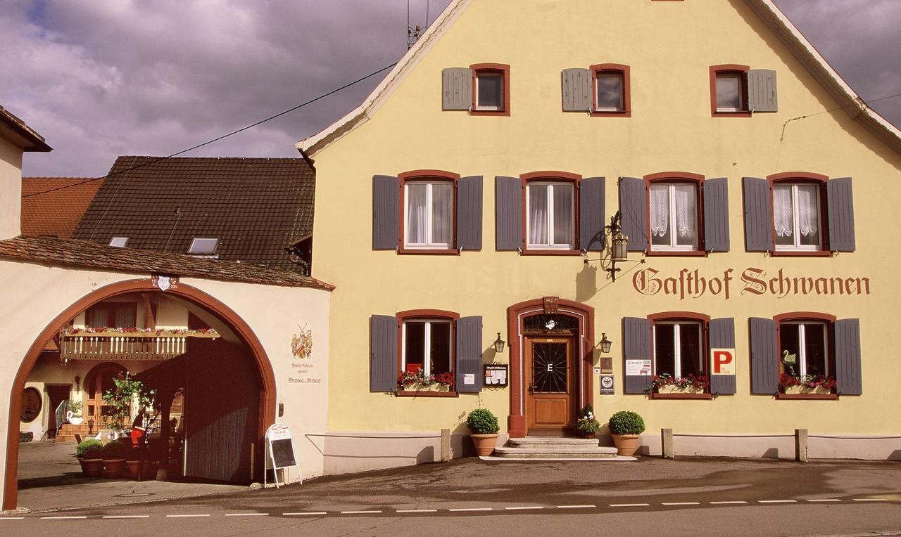 Zum Schwanen Garni Hotel Buggingen Eksteriør billede
